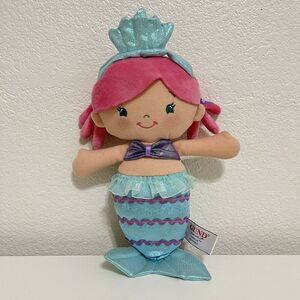 Gund Girls Coralia Mermaid Plush Doll 12"